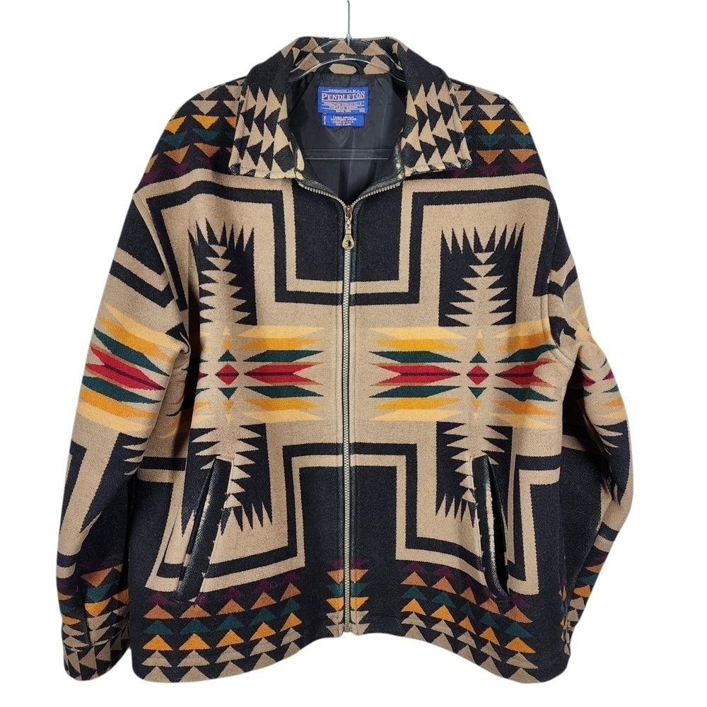 PENDLETON WOOL BLEND HIGH GRADE WESTERN WEAR JACKET - Picture 2 of 11